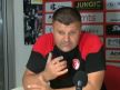 Feđa Dudić emotivan na konferenciji za medije.