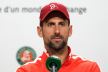 Novak Đoković na konferenciji na Rolan Garosu