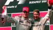 Mika Hakinen i Dejvid Kultard slave na Hungaroringu