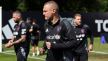 Nemanja Vidić na treningu u Mančesteru