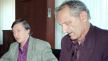 Anatolij Karpov i Dimitrije Bjelica igraju šah