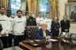 Dušan Vlahović i ekipa Juventusa u poseti Donaldu Trampu