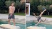 Zlatan Ibrahimović makazice na bazenu