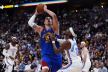 Nikola Jokić i Šej Gildžus-Aleksander na utakmici Denver Oklahoma