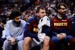 Nikola Jokić Dario Šarić i Džamal Marej na utakmici Denvera