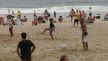 Kristijan Vijeri i Huan Sebastijan Veron na brazilskoj plaži