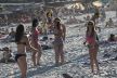 Štrand devojke na plaži za vreme EXIT festivala (FOTO)