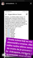 Dragana Mirković internet prevara nagradna igra glumac siniša ubović 