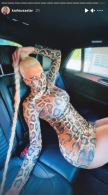 jelena karleusa guza zmijska haljina instagram foto video