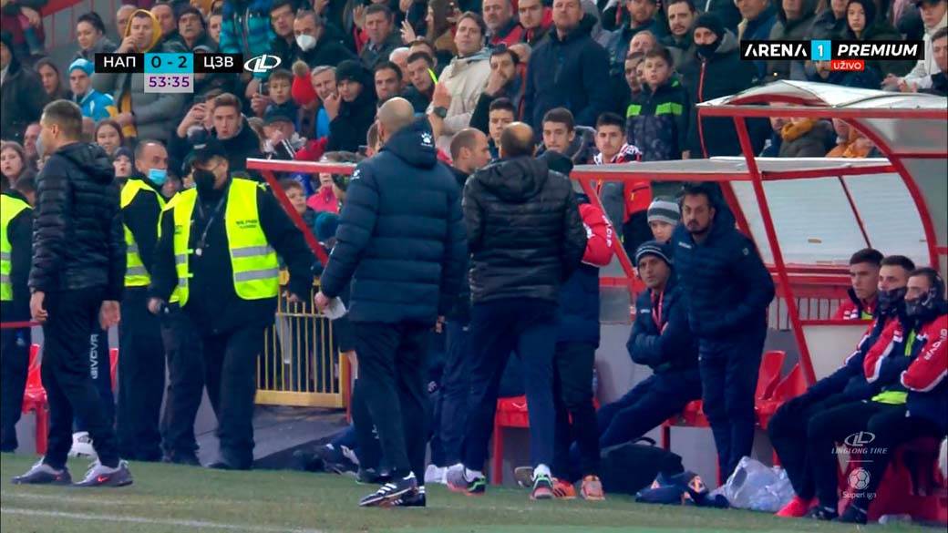 Crvena zvezda Napredak sporne situacije penal i gol