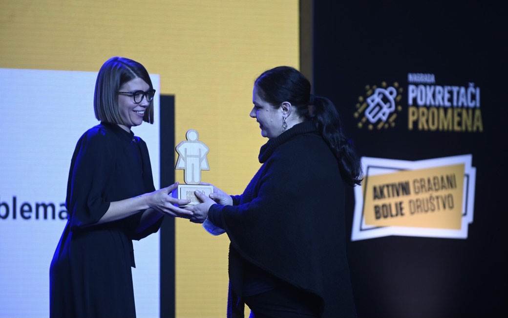 dodeljene nagrade za pokretače promena za 2021. godinu