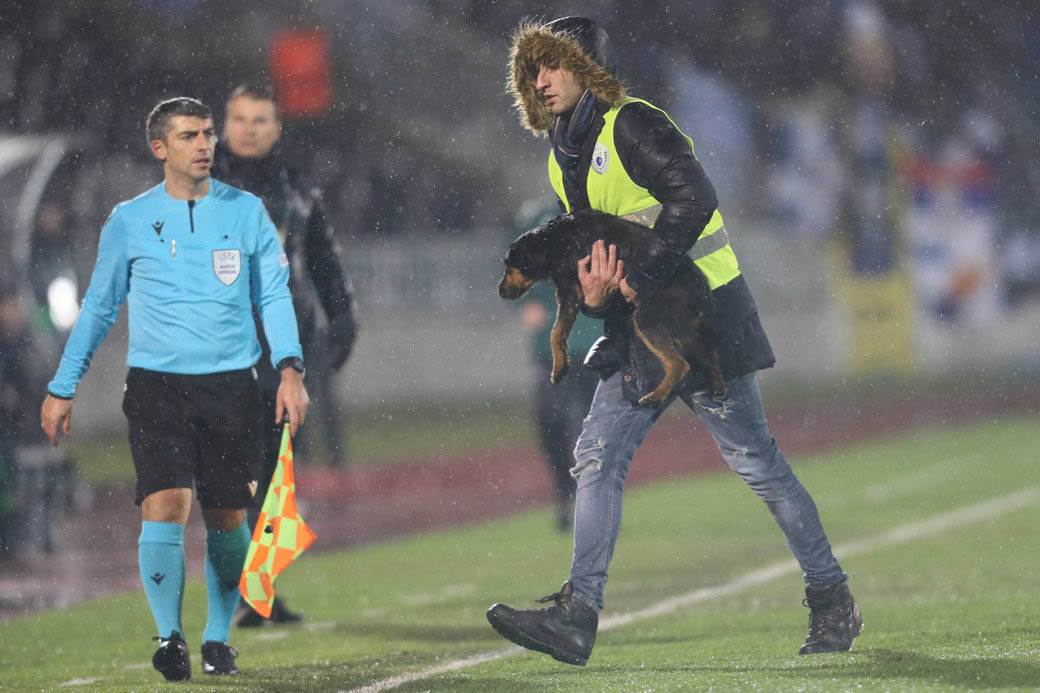 Pas prekinuo utakmicu Partizan Anortozis