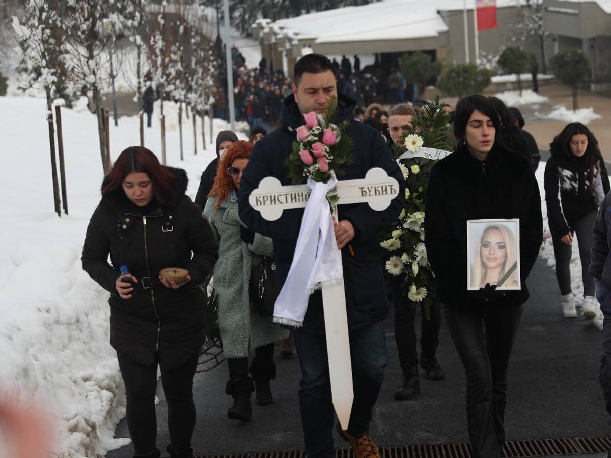 Sahrana Kristine Kike Đurić