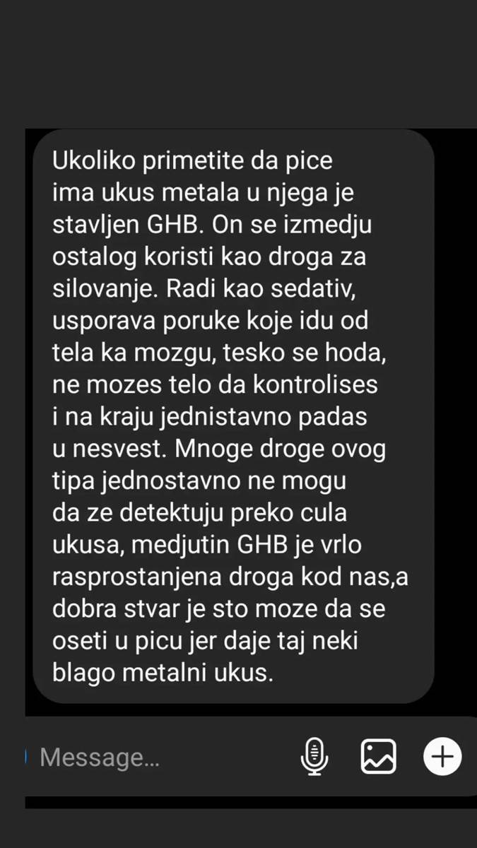 Devojkama stavljaju drogu za silovanje u piće