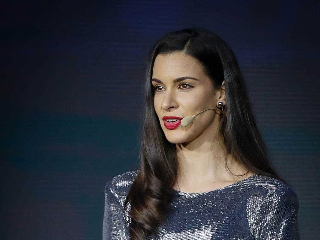 Dragana Kosjerina na dodeli FSS Zlatne lopte