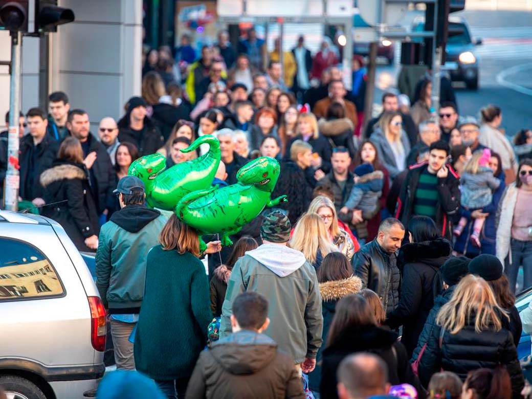 Beograd dan nakon dočeka Nove 2022 godine 