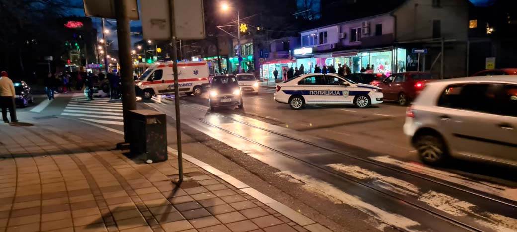 Saobraćajna nesreća na Banovom brdu