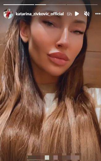 Katarina Živković bez šminke