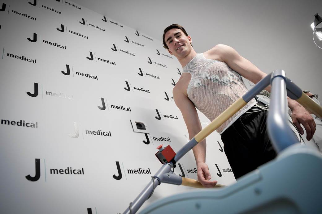 Dušan Vlahović na pregledima u Juventusu