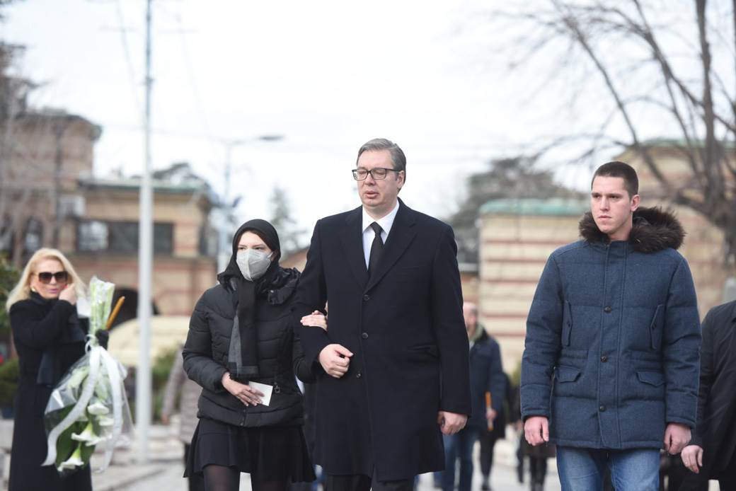 Sahrana Ksenije Vučić