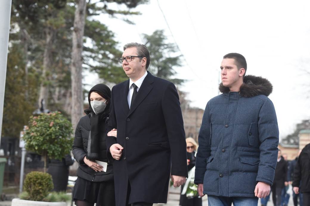 Sahrana Ksenije Vučić