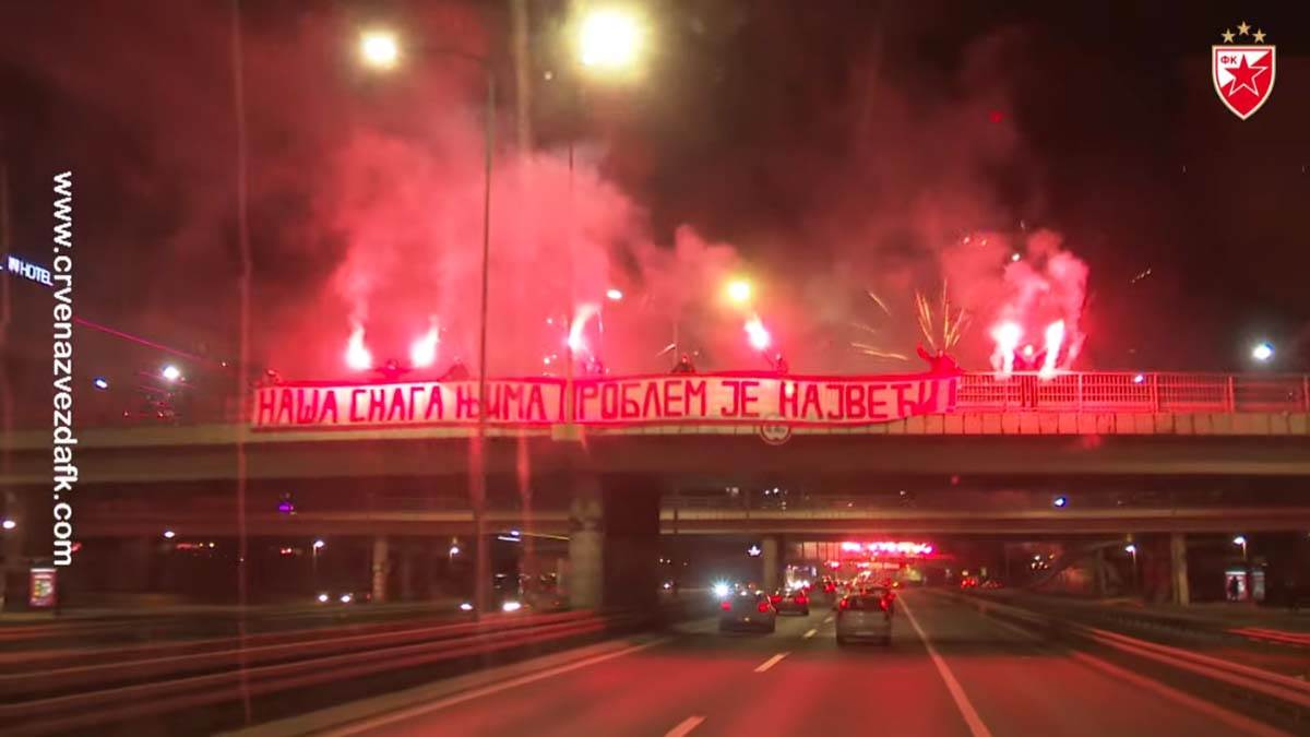 Doček Crvene Zvezde prilikom povratka sa priprema, Crvena Zvezda (5).jpg