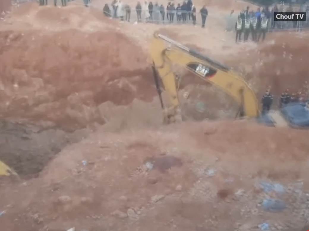 Snimak zarobljenog dečaka u bunaru 