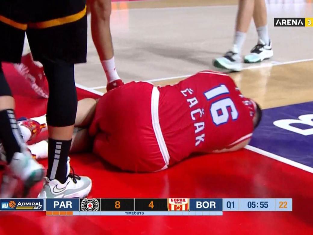 Sava Lešić povreda protiv Partizana