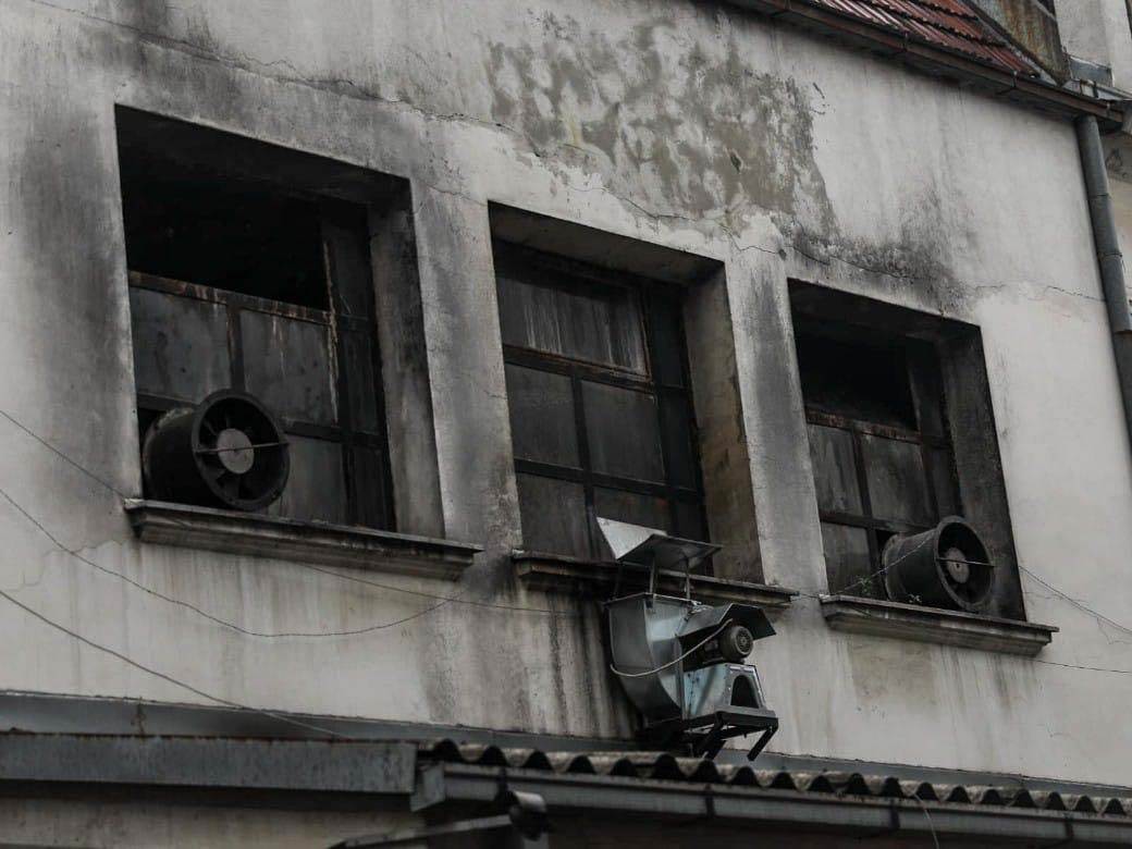 Snimci požara kod Infektivne klinike u Beogradu