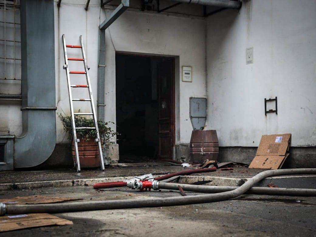 Snimci požara kod Infektivne klinike u Beogradu