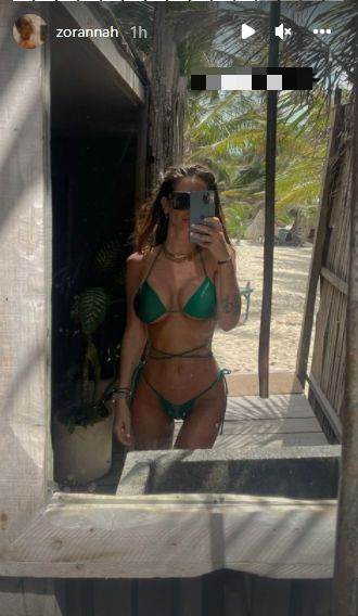 Zorannah u kupaćem kostimu