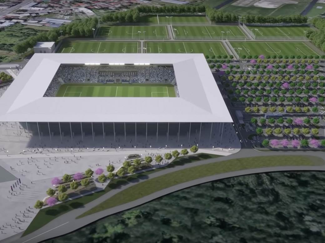 Novi stadion Osijeka Red Bull Pampas