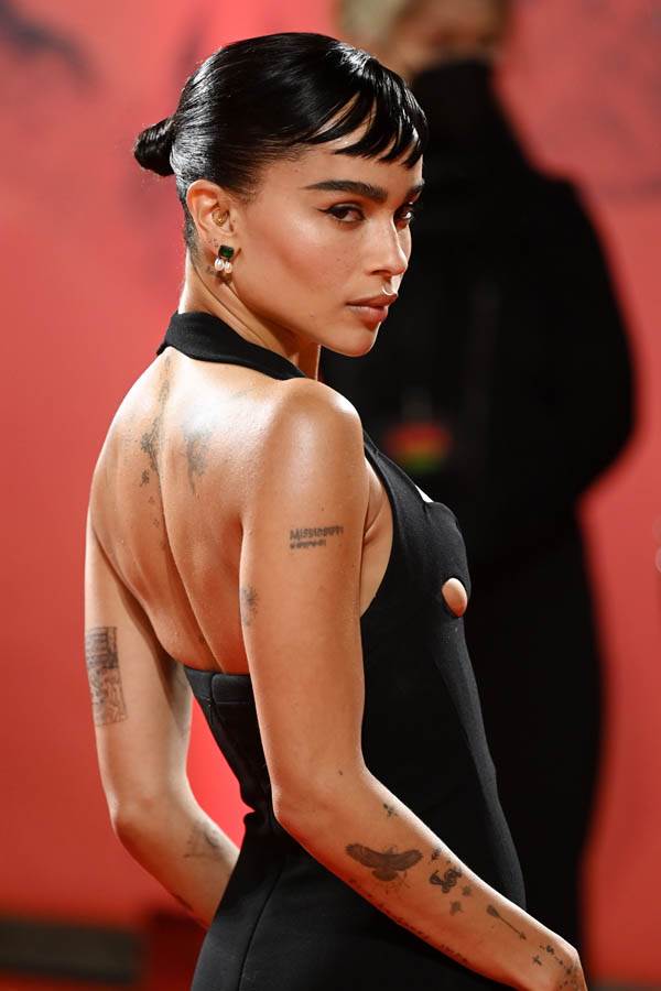 Zoi Kravic u haljini s mačkama