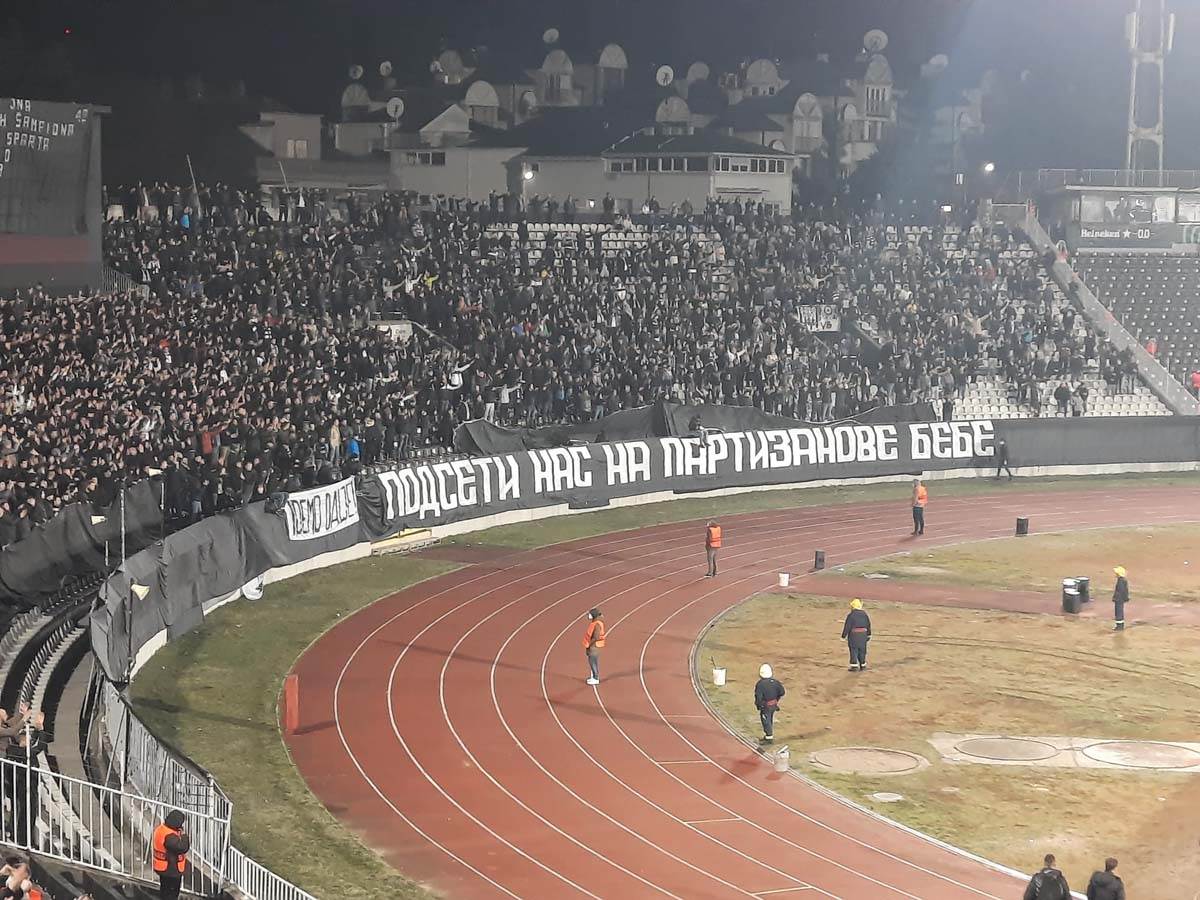 Stanojević izjava posle Partizan Sparta