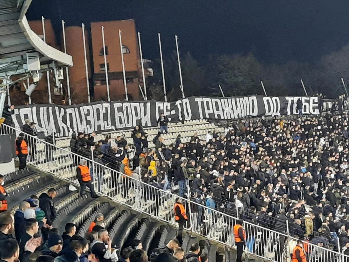Stanojević izjava posle Partizan Sparta