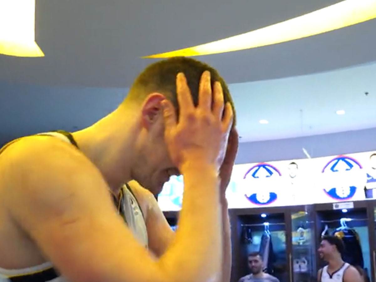 Nikola Jokić ispolivan vodom u svlačionici Denvera
