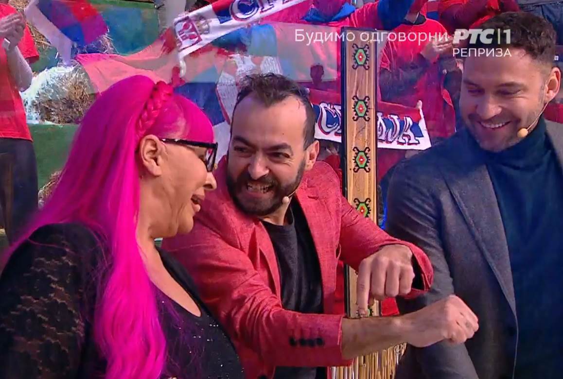 Duško Tošić u kvizu Ja volim Srbiju
