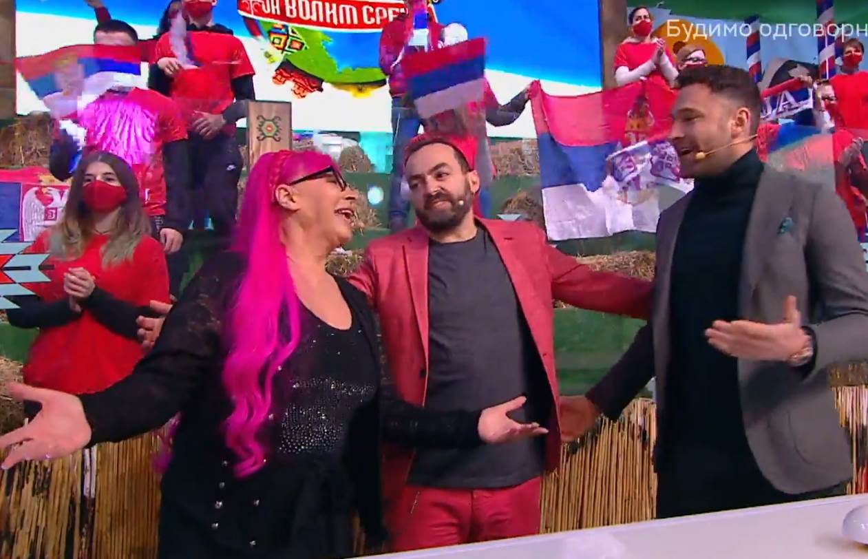 Duško Tošić u kvizu Ja volim Srbiju