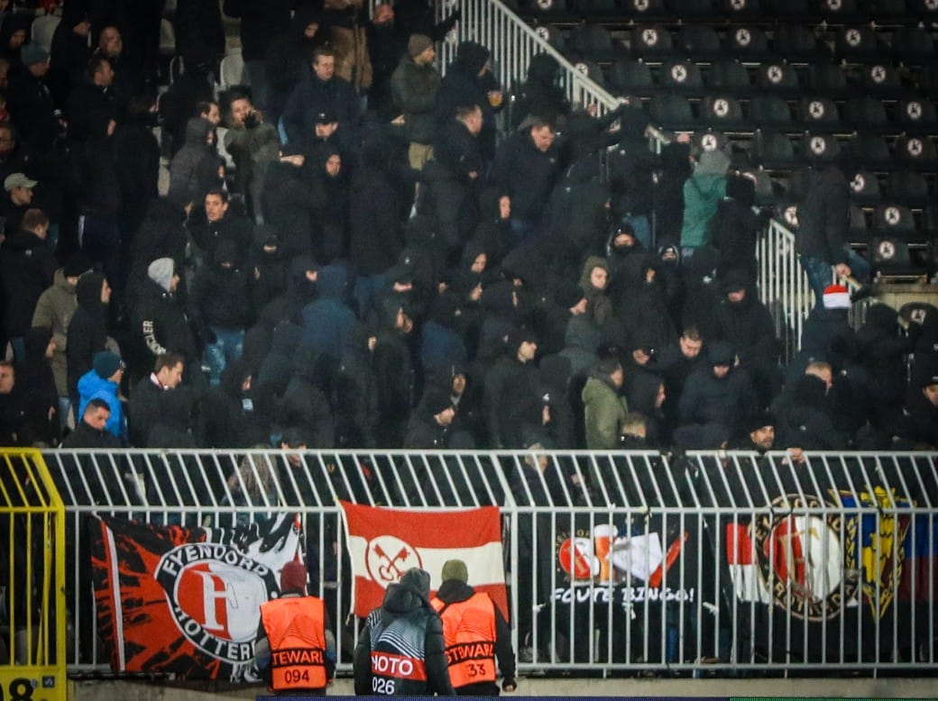 Partizan, Fejnord, Navijači, Neredi (8).jpeg