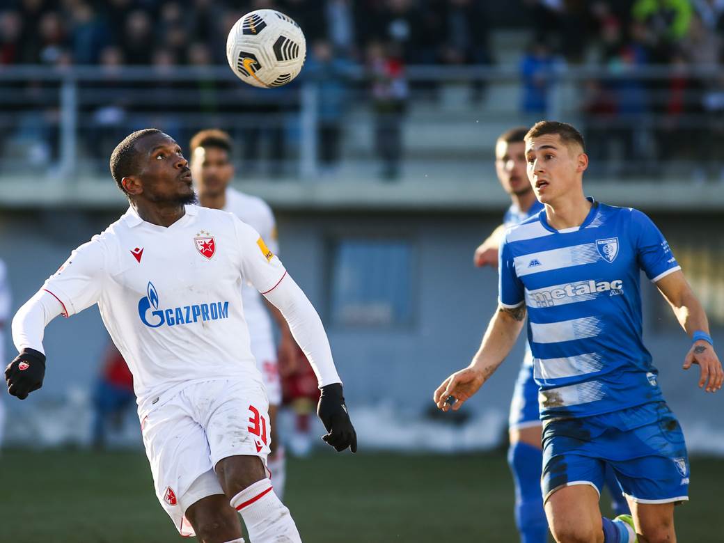 Crvena zvezda pobedila Metalac posle preokreta