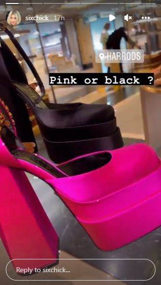 Kristina Mitrović cipele od 1250 evra