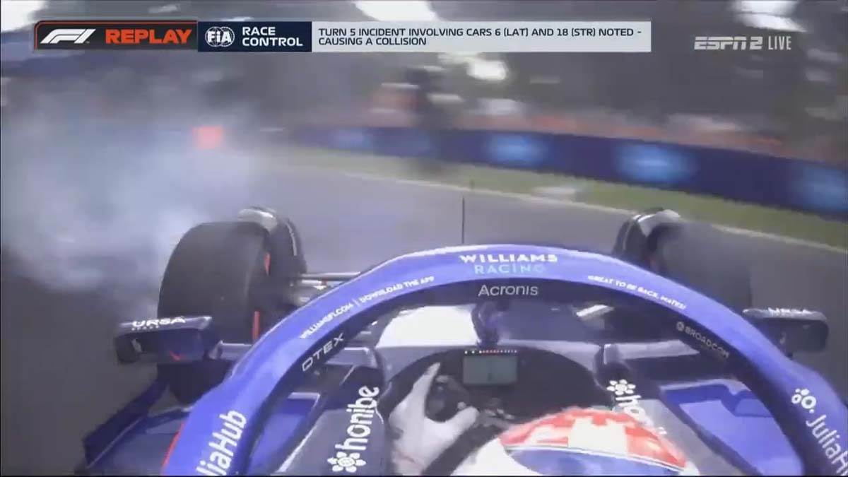 Strol i Latifi sudar Formula 1 (11).jpg