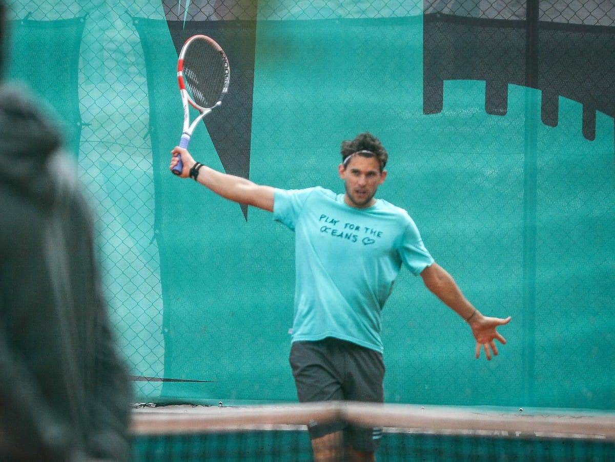 Novak Đoković trening u Beogradu sa Dominik Timom