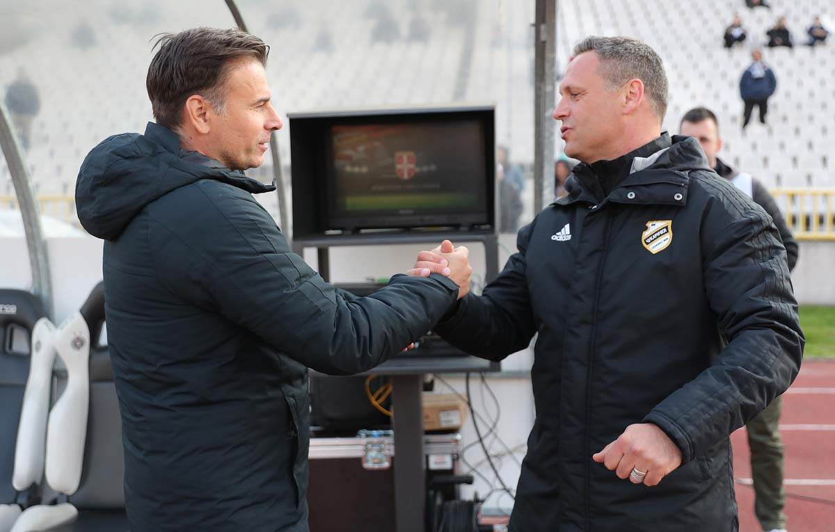 Aleksandar Stanojević izjava posle Partizan Čukarički