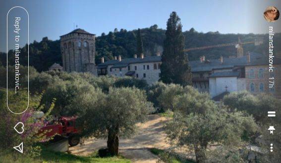 Milan Stanković otišao u manastir