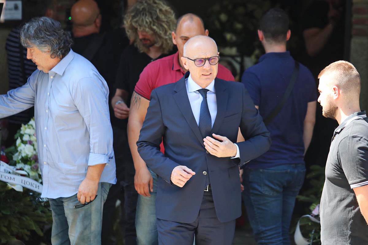 Vidoje Ristović sahrana