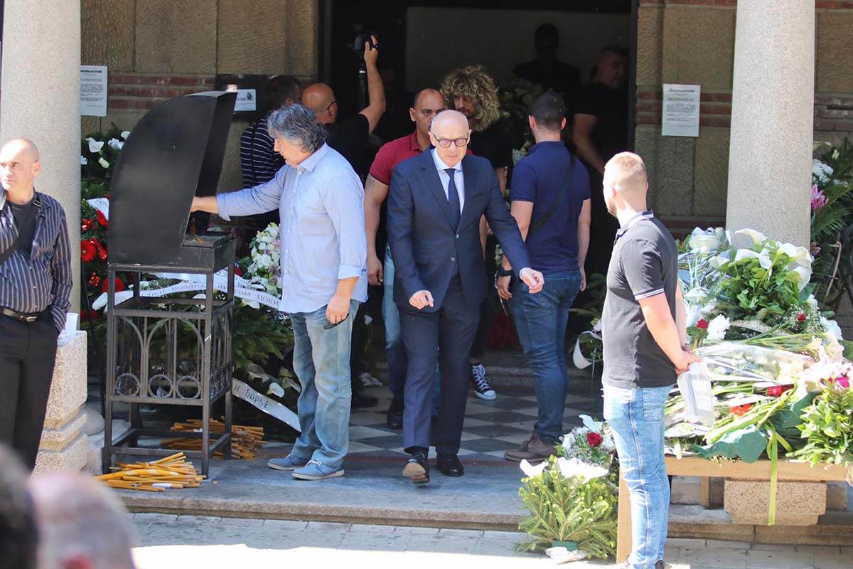 Vidoje Ristović sahrana