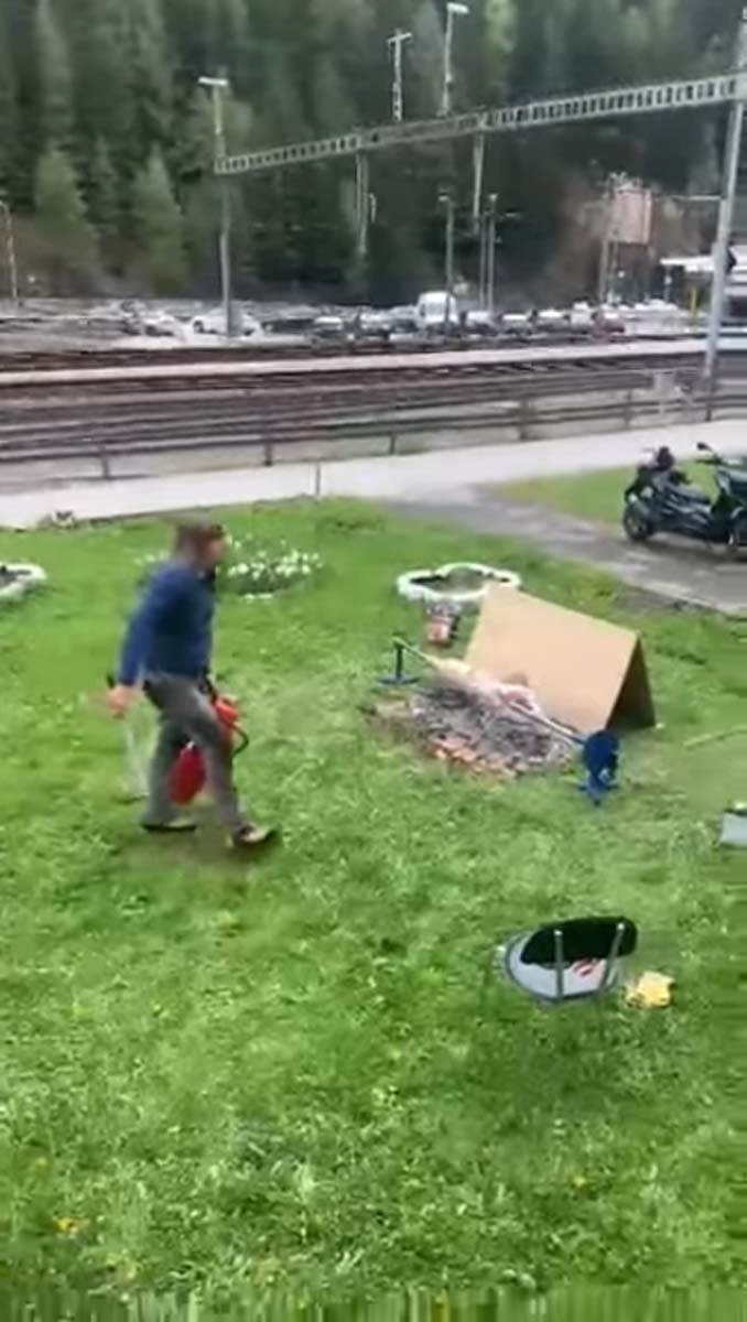 Švajcarac napao Bosanca u dvorištu zbog pečenja jagnjeta 