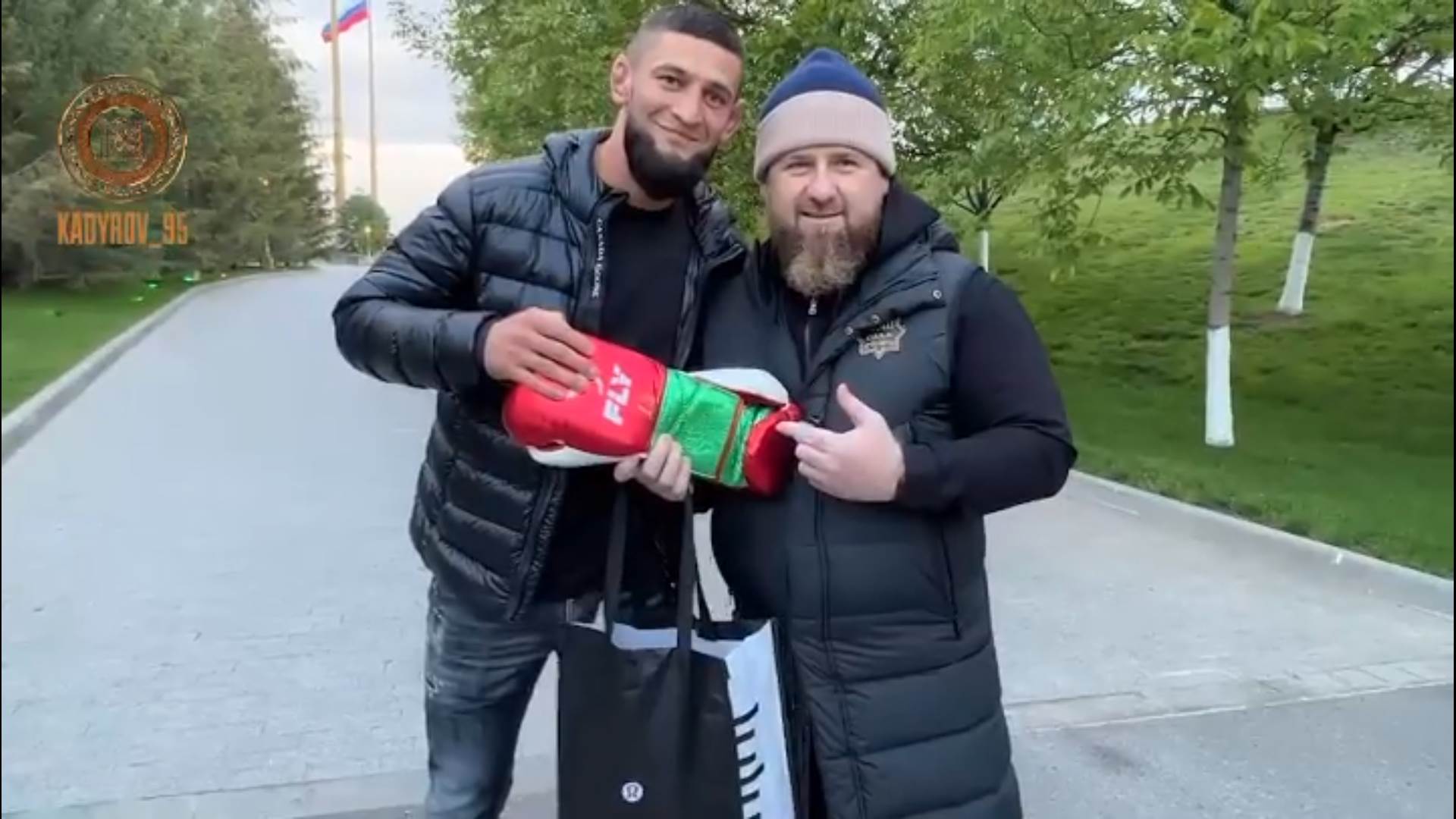 Hamzat Čimaev posetio Ramzana Kadirova