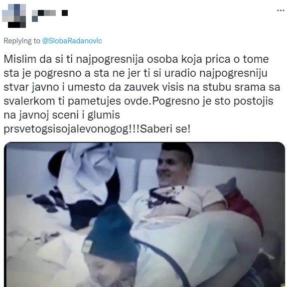 Slobu razapeli na Tviteru zbog tiktokera